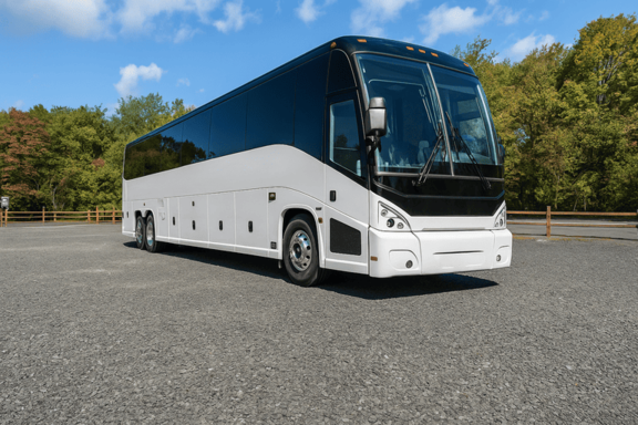 Charter Bus Rental Bristol 56 Passenger Charter Bus